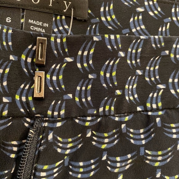 Theory women’s silk pants pockets, pleated black blue new without tag, size 30 - Picture 9 of 14